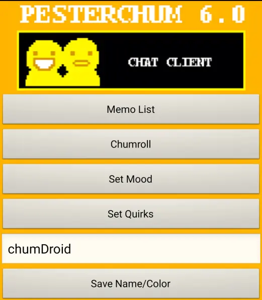 Screenshot of Chumdroid
